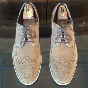 Blake Mckay Suede Wingtip Oxfords